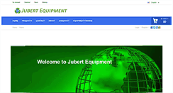 Desktop Screenshot of jubertequipment.com